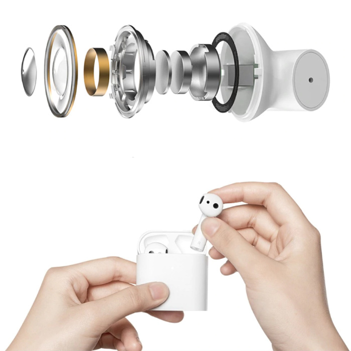 Xiaomi Airdots Pro 2 Draadloze Smart Touch Control Oortjes TWS Bluetooth 5.0 USB-C Air Wireless Buds Earphones Earbuds Oortelefoon