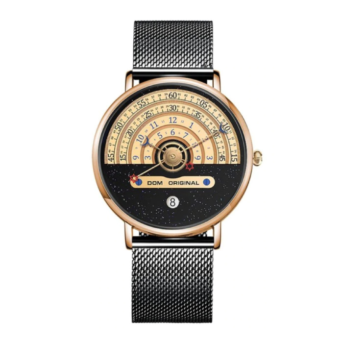 Night and Day Watch - Anologian Luxury Movement for Men and Women - Black