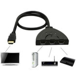 Besiuni Cavo adattatore convertitore splitter 3 in 1 switch HDMI - 4K 30Hz - 3 porte - nero