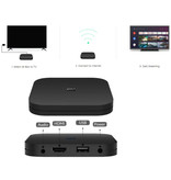 Xiaomi Lecteur multimédia Mi TV Box S avec clavier - Chromecast / Assistant Google Android Kodi Netflix - 2 Go de RAM - 8 Go de stockage