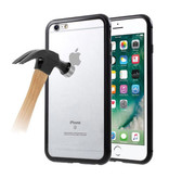 Stuff Certified® iPhone 6 Magnetisch 360° Hoesje met Tempered Glass - Full Body Cover Hoesje + Screenprotector Zwart