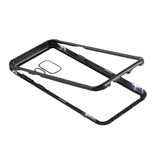 Stuff Certified® Coque Magnétique 360 ° Samsung Galaxy S9 avec Verre Trempé - Coque Intégrale + Protecteur d'écran Noir