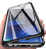 Stuff Certified® Samsung Galaxy A40 Magnetisch 360° Hoesje met Tempered Glass - Full Body Cover Hoesje + Screenprotector Zwart