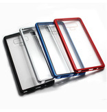 Stuff Certified® Funda Magnética 360 ° con Cristal Templado para Samsung Galaxy S10 - Funda de Cuerpo Entero + Protector de Pantalla Verde