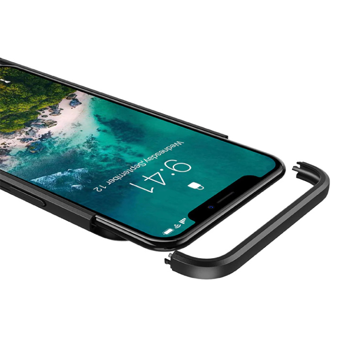 Stuff Certified® iPhone 11 Pro Powercase 6200mAh Carcasa Powerbank Cargador Cubierta de batería Carcasa Negro