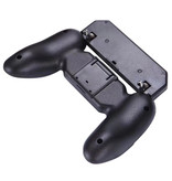 Stuff Certified® Controller di gioco per smartphone per PUBG / Call of Duty Mobile - Tasti grilletto e impugnatura per smartphone - Joystick gamepad