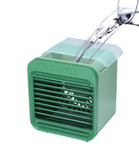 Stuff Certified® Tragbare Klimaanlage - Wasserkühlung - Mini-Lüfter / Luftkühler Grün