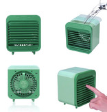 Stuff Certified® Draagbare Airconditioner - Water Koeling - Mini Ventilator/Luchtkoeler Groen