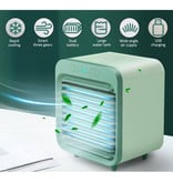 Stuff Certified® Draagbare Airconditioner - Water Koeling - Mini Ventilator/Luchtkoeler Groen