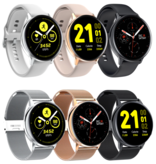 Torntisc Sport Smartwatch Smartband Smartfon Fitness Activity Tracker Zegarek iOS / Android Stal srebrna
