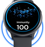 Torntisc Sportowy smartwatch Smartband Smartfon Fitness Activity Tracker Zegarek iOS / Android Gold Steel