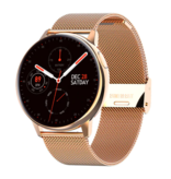 Torntisc Sport Smartwatch Smartband Smartphone Fitness Rastreador de actividad Reloj iOS / Android Gold Steel