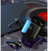 Kusdo Écouteurs Bluetooth sans fil - Écouteurs True Touch Control Écouteurs TWS Écouteurs - Chargement sans fil Qi - Noir