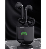 Kusdo Draadloze Bluetooth Oortjes - True Touch Control Oordopjes TWS Earphones Oortelefoon - Qi Draadloos Opladen - Zwart