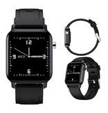 Stuff Certified® Rastreador de actividad física Smartwatch Sport Smartband Reloj para teléfono inteligente iOS / Android Negro