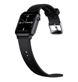 Stuff Certified® Rastreador de actividad física Smartwatch Sport Smartband Reloj para teléfono inteligente iOS / Android Negro