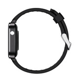 Stuff Certified® Rastreador de actividad física Smartwatch Sport Smartband Reloj para teléfono inteligente iOS / Android Negro