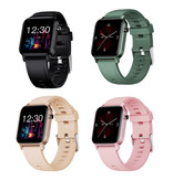 Stuff Certified® Rastreador de actividad física Smartwatch Sport Smartband Reloj para teléfono inteligente iOS / Android Rosa
