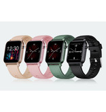 Stuff Certified® Rastreador de actividad física Smartwatch Sport Smartband Reloj para teléfono inteligente iOS / Android Rosa