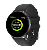Lige Red Line Smartwatch Smartband Smartfon Fitness Sport Activity Tracker Zegarek IPS iOS Android iPhone Samsung Huawei Czarny