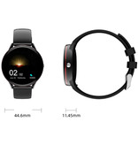 Lige Red Line Smartwatch Smartband Smartphone Fitness Sport Activity Tracker Horloge IPS iOS Android iPhone Samsung Huawei Zwart