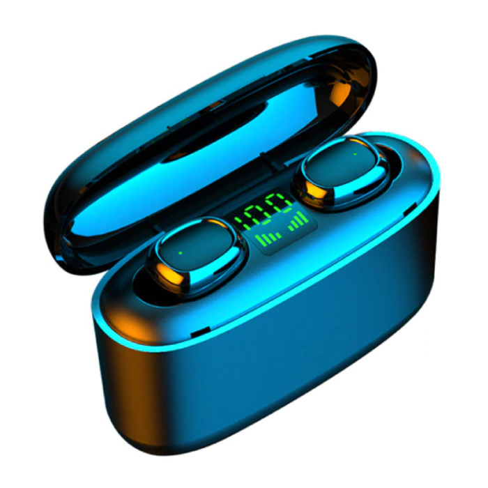 Stuff Certified® TWS Wireless-Ohrhörer mit Powerbank 3500mAh - Smart Touch Control Bluetooth 5.0 In-Ear-Funkknospen Ohrhörer Ohrhörer Ohrhörer Schwarz