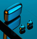 Stuff Certified® TWS Wireless Earphones with Powerbank 3500mAh - Smart Touch Control Bluetooth 5.0 Ear Wireless Buds Earphones Earbuds Earphone White