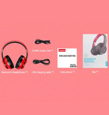 Lenovo HD200 Wireless Headphones für Playstation 4 und 5 / Xbox / PC Bluetooth Wireless Headphones 3D Stereo Gaming Schwarz