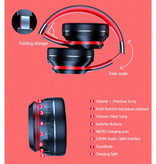 Lenovo HD200 Wireless Headphones für Playstation 4 und 5 / Xbox / PC Bluetooth Wireless Headphones 3D Stereo Gaming Red