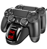 Dobe Stazione di ricarica per PlayStation 4 Dock di ricarica per controller - Doppia stazione di ricarica