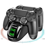 Dobe Ladestation für PlayStation 4 Ladestation für Controller - Dual Charging Station