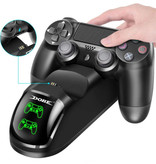 Dobe Ladestation für PlayStation 4 Ladestation für Controller - Dual Charging Station