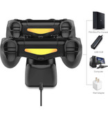 Dobe Charging Station for PlayStation 4 Charging Dock Station for Controller - Dual Charging Station