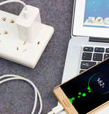 Huawei USB-C-Ladekabel 5A - Schnellladegerät-Datenkabel Android 1 Meter Schwarz