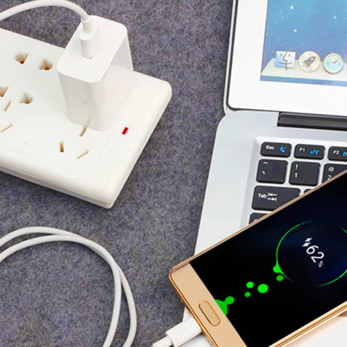 Huawei USB-C-Ladekabel 5A - Schnellladegerät-Datenkabel Android 1 Meter Schwarz