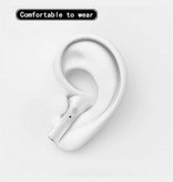 HBQ Écouteurs sans fil i11 - True Touch Control TWS Bluetooth 5.0 Écouteurs intra-auriculaires sans fil Écouteurs Écouteurs Blanc