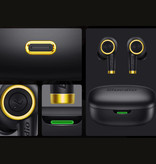 Bluedio Particle Draadloze Oortjes TWS Button Control Bluetooth 5.0 Ear Wireless Buds Earphones Earbuds Oortelefoon Zwart