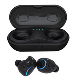 HBQ Q18 Draadloze Oordopjes - TWS Oortjes True Touch Control Oortjes Oordopjes Bluetooth 4.2 Wireless Buds Earphones Oortelefoon Zwart