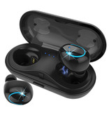 HBQ Q18 Wireless-Ohrhörer - TWS-Ohrhörer True Touch Control-Ohrhörer Ohrhörer Bluetooth 4.2 Wireless Buds-Ohrhörer Ohrhörer Schwarz