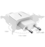 Baseus Dual 2x Port USB Plug Charger - 2.1A Wall Charger Wallcharger AC Home Charger Adapter