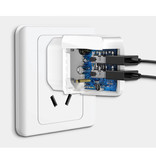Baseus Dual 2x Port USB Plug Charger - 2.1A Wandladegerät Wallcharger AC Home Charger Adapter