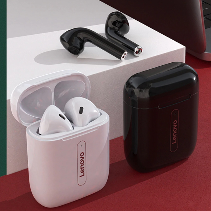 Lenovo Écouteurs sans fil X9 - Écouteurs True Touch Control TWS Bluetooth 5.0 Écouteurs sans fil Écouteurs Blanc