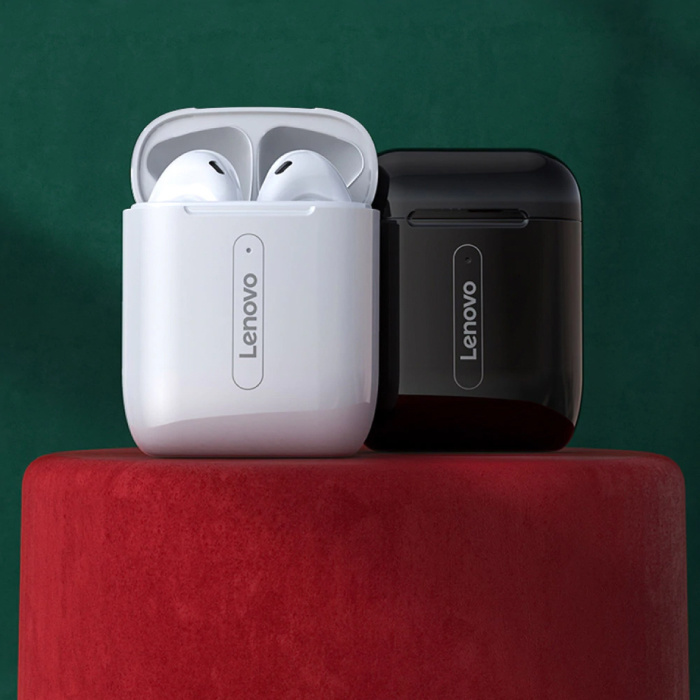 Lenovo Écouteurs sans fil X9 - Écouteurs True Touch Control TWS Bluetooth 5.0 Écouteurs sans fil Écouteurs Blanc