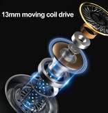 Lenovo Bezprzewodowe słuchawki X9 - True Touch Control Słuchawki TWS Bezprzewodowe słuchawki Bluetooth 5.0 Słuchawki Białe