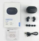 Lenovo Auricolari wireless XT91 - True Touch Control TWS Earbuds Bluetooth 5.0 Wireless Buds Auricolari Auricolari neri
