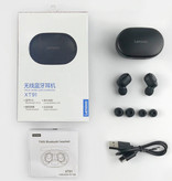 Lenovo XT91 Wireless Earphones - True Touch Control TWS Earbuds Bluetooth 5.0 Wireless Buds Earphones Earphones Black