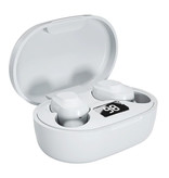 Lenovo Écouteurs sans fil XT91 - Écouteurs True Touch Control TWS Bluetooth 5.0 Écouteurs sans fil Écouteurs Blanc