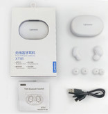 Lenovo Auricolari wireless XT91 - True Touch Control TWS Earbuds Bluetooth 5.0 Wireless Buds Auricolari Auricolare bianco