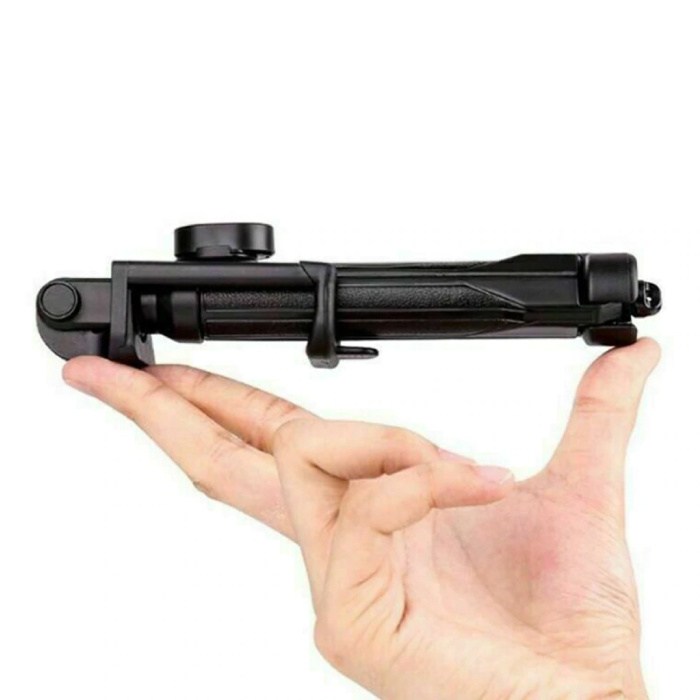 Stuff Certified® Selfie Stick Tripod met Bluetooth - Draadloos Smartphone Vlog Statief en Driepoot Selfiestick Wit