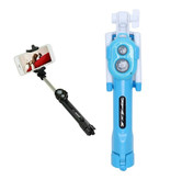 Stuff Certified® Selfie Stick Tripod with Bluetooth - Wireless Smartphone Vlog Tripod and Tripod Selfie Stick Blue
